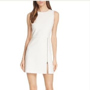 Alice+Olivia Julie Zip Minidress